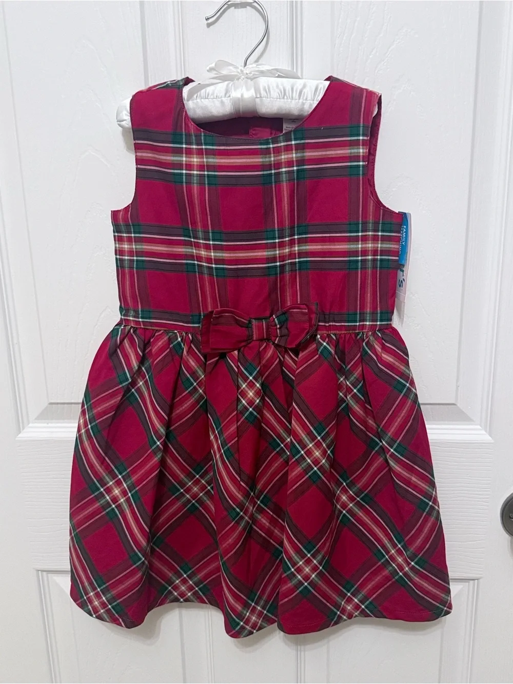 Carter’s Holiday Plaid Dress – Girls Size 4T – NWT